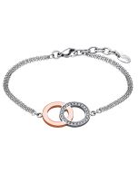 Lotus Style Damen Armband zweireihig LS1913-2/2 Bicolor Ringe