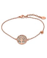 Lotus Style Damen Armband Edelstahl Lebensbaum rosegolden LS2225-2/2