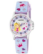 Calypso by Festina Kinderuhr K6067/4 schwarz weiß Mädchen Armbanduhr Silikon