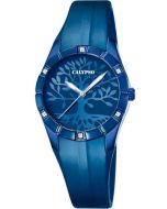 Calypso Uhr Mädchen Damen K5716/E blau Lebensbaum Strass