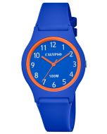 Calypso Damenuhr Armbanduhr blau K5798/3