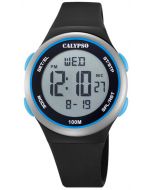 Calypso Digitaluhr Unisex Armbanduhr schwarz K5804/4