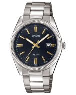 Casio Uhr MTP-1302PD-1A1VEF Herrenuhr Edelstahl schwarz