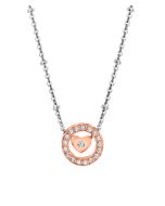 Lotus Style Damen Halskette Collier Ring Strass Herz LS2125-1/3 Anhänger