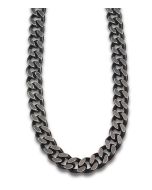 Herren Halskette Lotus Style LS2130-1/1 Panzerkette Edelstahl schwarz zoom
