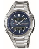 Casio Herren Funkuhr WVA-M650D-2AER Solar Armbanduhr