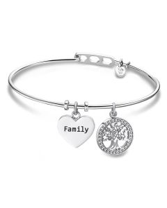 Lotus Style Damen Armband Herzen LS1627-2/1 Edelstahl silbern Armschmuck