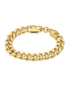 Herren Armband Panzerkette Panzerarmband gold Lotus Style LS2191-2/2