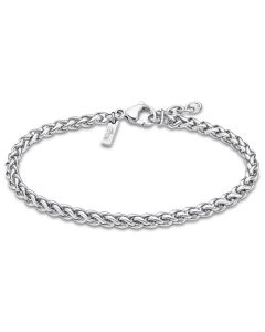 Herren Edelstahl Armband rund silberfarbig Lotus Style LS2222-2/1
