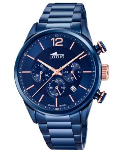 Lotus Herren Armbanduhr Chronograph Edelstahlband 10125/1