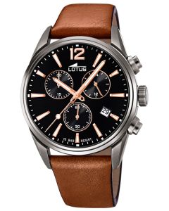 Lotus Herren Armbanduhr Chronograph Edelstahlband 10125/1