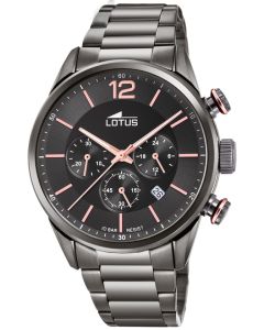 Lotus Herren Armbanduhr Chronograph Edelstahlband 10125/1