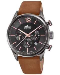 Lotus Herren Armbanduhr Chronograph Edelstahlband 10125/1