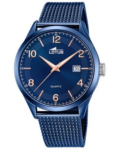 Herrenuhr Lotus Armbanduhr Lederarmband schwarz 18208/1