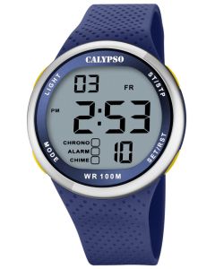 Calypso Digital Sport Damen Armbanduhr K5669/6 blau