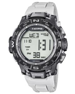 Calypso Herren Armbanduhr Digital Uhr grau K5816/3