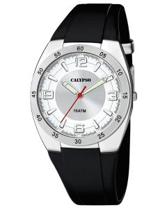 Herren Uhr Calypso by Festina Armbanduhr K5634/3 schwarz blau 10 ATM