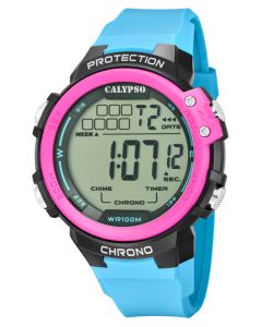 Herrenuhr Calypso Armbanduhr Digitaluhr Herren Uhr K5817/1