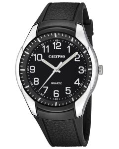 Calypso Herren Uhr Armbanduhr schwarz K5843/4