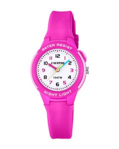 Kinderuhr Calypso Uhr blau gelb K5686/4 Kids Armbanduhr