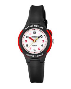Kinderuhr Calypso Uhr blau gelb K5686/4 Kids Armbanduhr