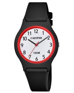 Calypso Damenuhr Armbanduhr schwarz K5798/6