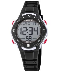 Kinder Digital Uhr Calypso Armbanduhr K5801/6