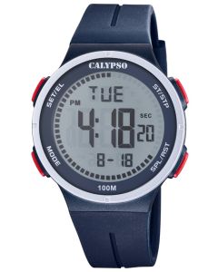 Calypso Digitaluhr Armbanduhr blau K5803/3
