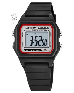 Digitaluhr Calypso Armbanduhr Unisex schwarz K5805/4