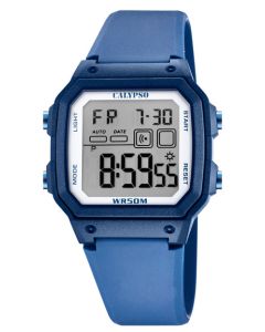 Digitaluhr Armbanduhr Herren Uhr K5812/1 blau