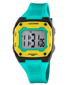Calypso Mädchen Armbanduhr Digitaluhr bunte Damenuhr K5813/6