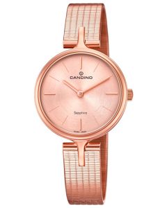 Candino Damen Uhr C4492/5 Edelstahl Armbanduhr Saphirglas Datum