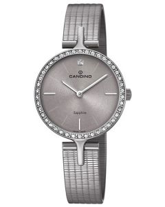 Candino Damen Uhr C4492/5 Edelstahl Armbanduhr Saphirglas Datum