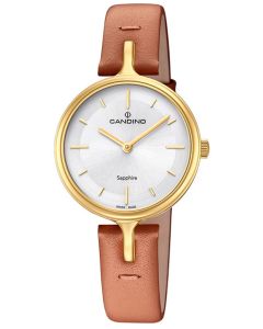 Candino Damen Uhr C4492/5 Edelstahl Armbanduhr Saphirglas Datum