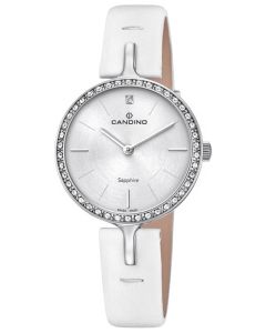 Candino Damen Uhr C4492/5 Edelstahl Armbanduhr Saphirglas Datum