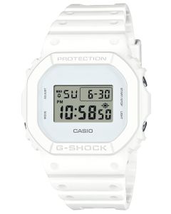 Casio Uhr G-Shock DW-5600WW-7ER Digital Armbanduhr wei&szlig;