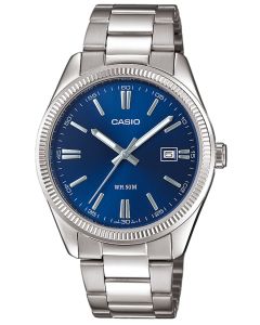 Casio Uhr MTP-1302PD-1A1VEF Herrenuhr Edelstahl schwarz