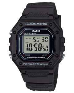 Casio Uhr W-735H-2AVEF Digitaluhr Vibrationsalarm blau