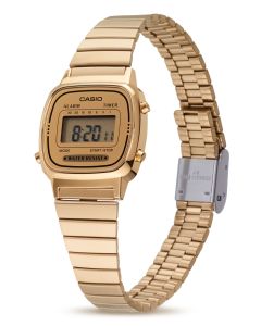 Casio Retro Uhr Damenuhr LA670WEGA-9EF Gold