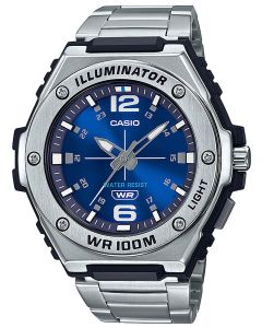 Casio Uhr analog Armbanduhr MWA-100HD-2AVEF Edelstahlarmband
