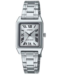 Casio Damenuhr Armbanduhr Edelstahl-Armband LTP-B150D-7BEF