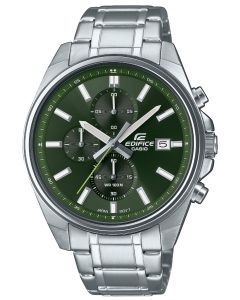 Casio Herrenuhr Edifice Armbanduhr EFV-610D-3CVUEF Edelstahlarmband