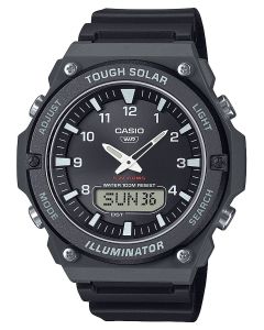 Casio Uhr AQ-S820W-1AVEF Solaruhr Ana-Digi Collection schwarz