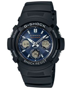 Casio G-Shock Uhr AWG-M100B-1AER Funkuhr Solar schwarz