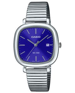 Casio Damen Uhr LTP-B166D-2AVEF Edelstahlband Armbanduhr