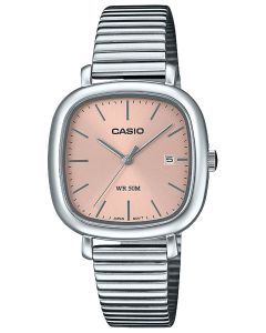 Casio Damen Uhr LTP-B166D-4AVEF Edelstahlband Armbanduhr