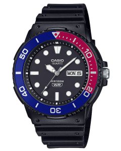 Casio Armbanduhr MRW-230H-1E2VEF Datumsanzeige schwarz