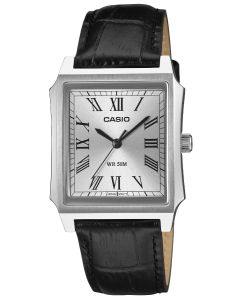 Casio Uhr Herrenuhr Lederarmband schwarz MTP-B190L-7BVER