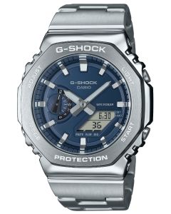 Casio G-Shock Armbanduhr Edelstahlband GM-2110D-2BER