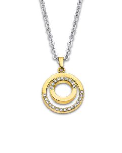 Lotus Style Damen Halskette Bicolor Strass LS2180-1/2 Anhänger
